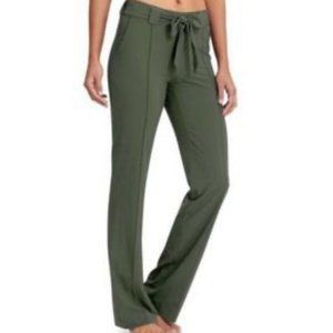 Athleta Destination Wide Leg Pull On Pants No Belt
